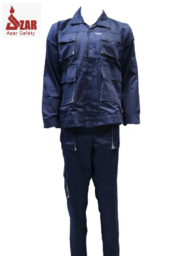 لباس کار ست ورک سرمه ای سایز : 2XL