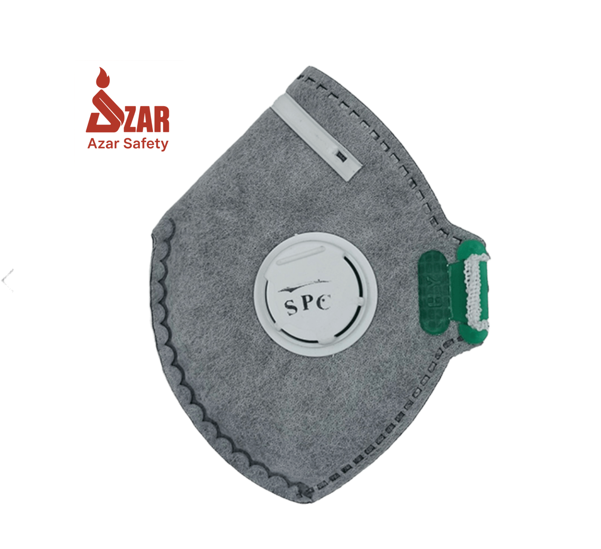 ماسک سوپاپ دار ffp3 برند spc