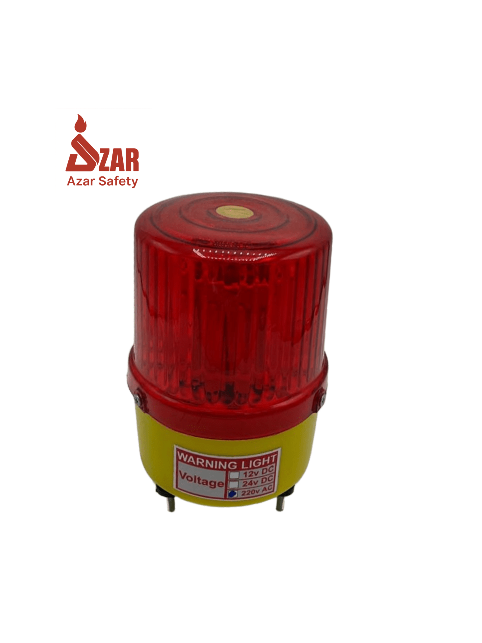 چراغ گردان ۲۲۰ ولت قرمز LED