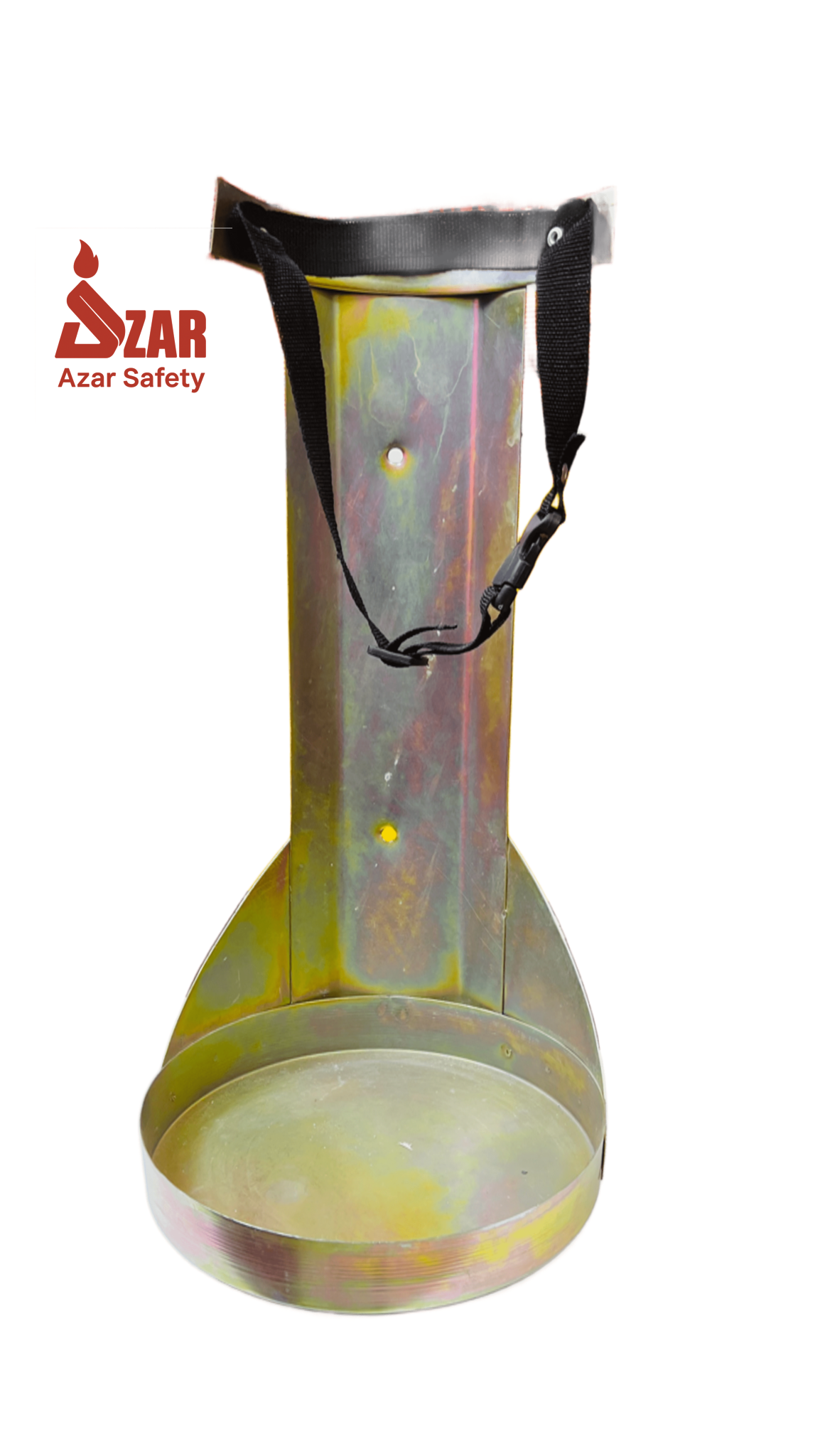 بست کاسه ای (نگهدارنده خاموش کننده پودروگاز ۱۲ کیلویی)